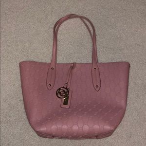 Bebe pink blush tote